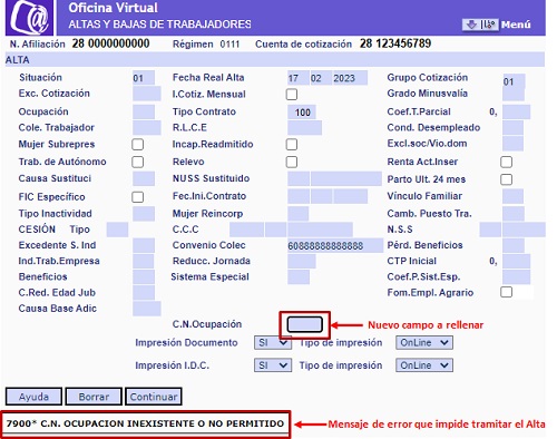 SuperContable.com - Obligación De Comunicar La Ocupación Laboral Del ...